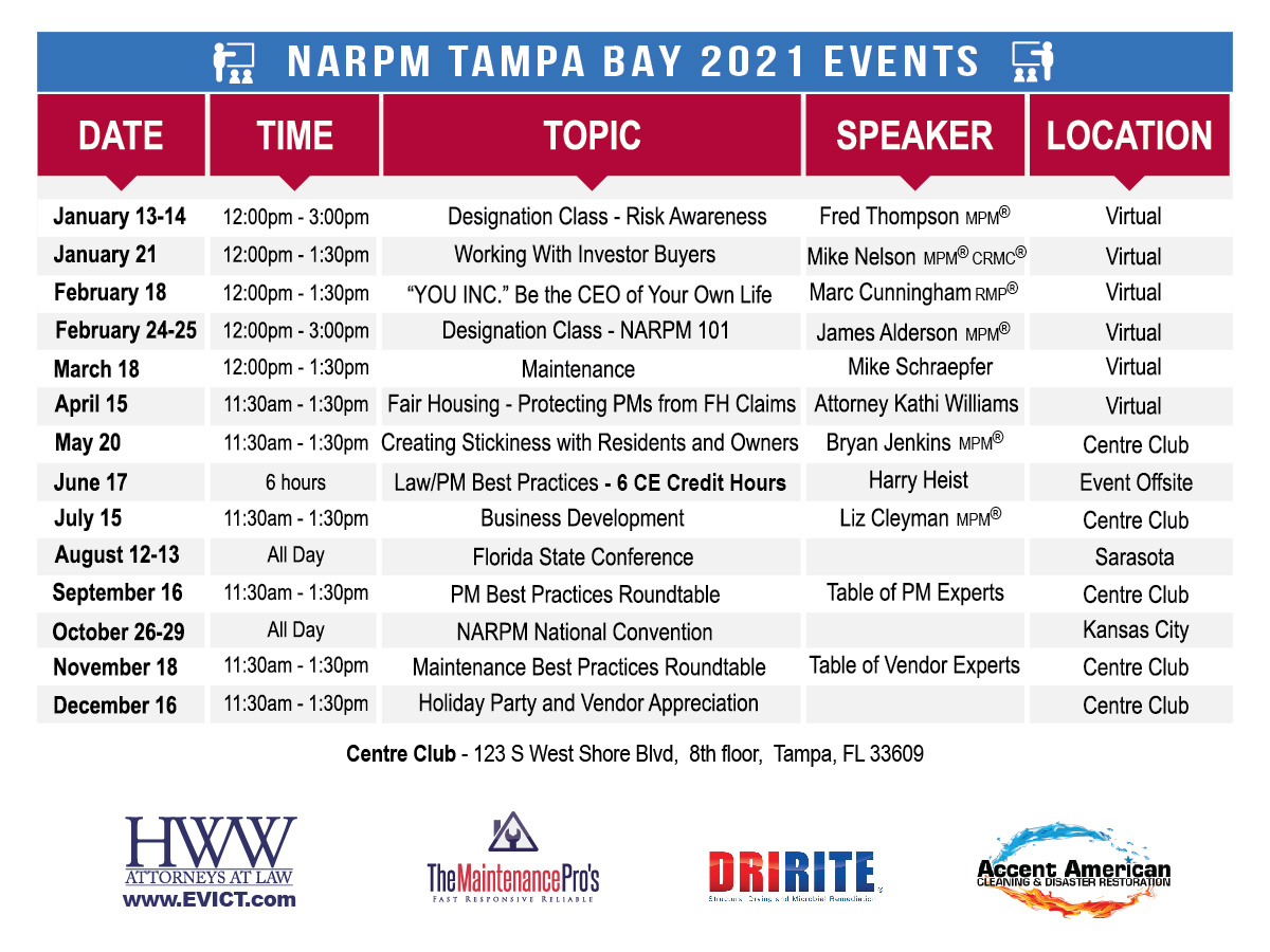 2021 Events